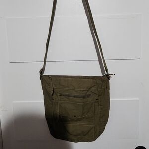 Olive Green Crossbody Bag